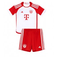 Bayern Munich Fußballbekleidung Heimtrikot Kinder 2023-24 Kurzarm (+ kurze hosen)